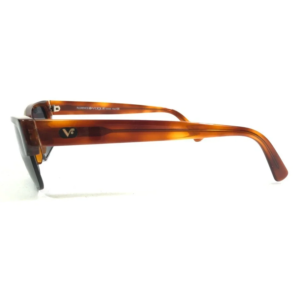 Vogue Sunglasses VO 2139-S W841/26 Black Brown Rectangular w/ Blue Lenses